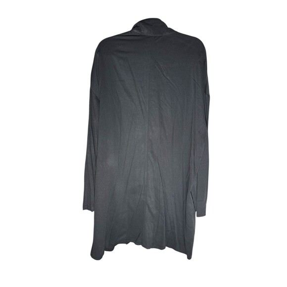Forever 21 Open Front Black Duster Cardigan Women’s 3X NWT IMPERFECTIONS - Picture 2 of 16